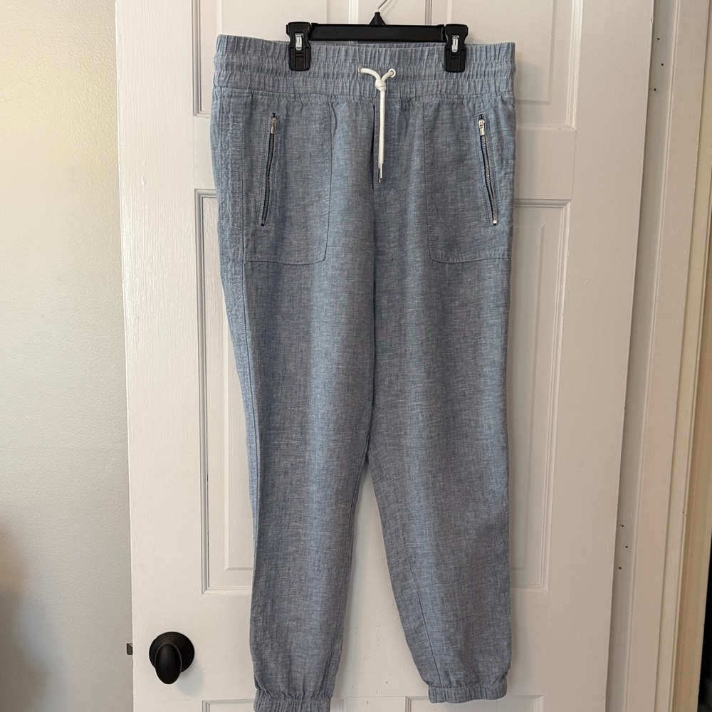 Athleta Light Blue Women's Drawstring Joggers